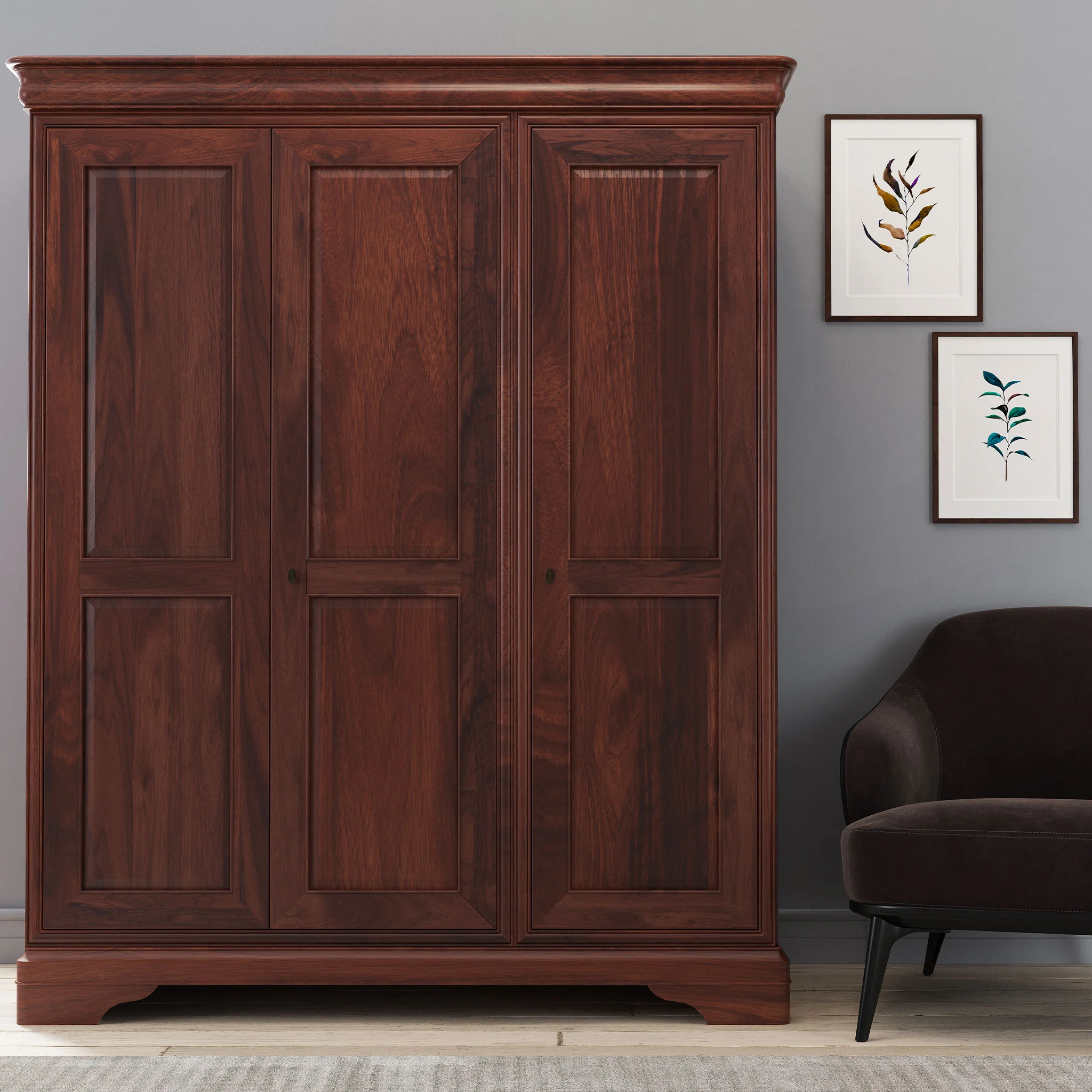 Antoinette 3 Door Wardrobe