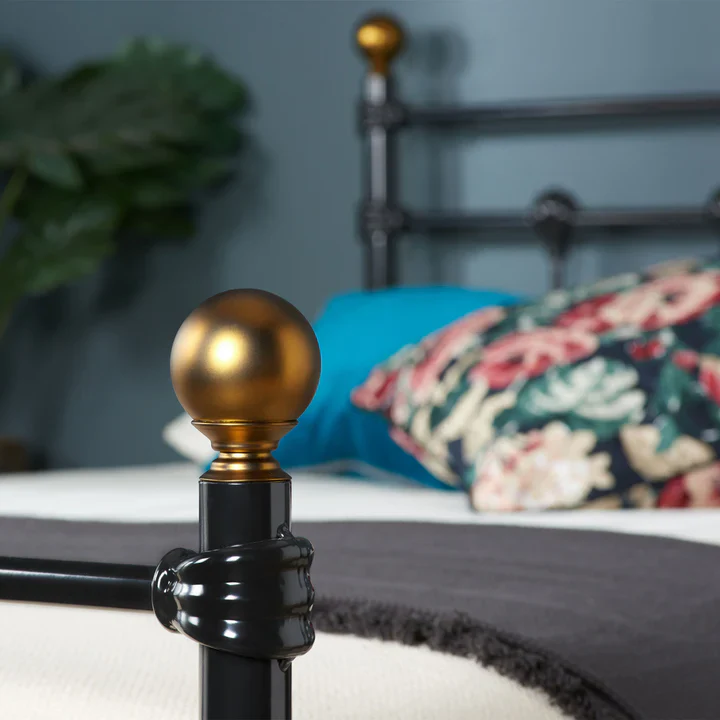 Atlas Black Metal Bed Frame - Image 4