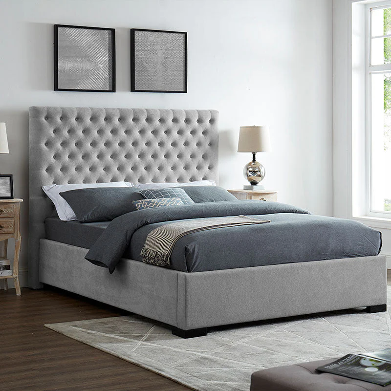 Cavendish Upholstered Bed Frame Grey