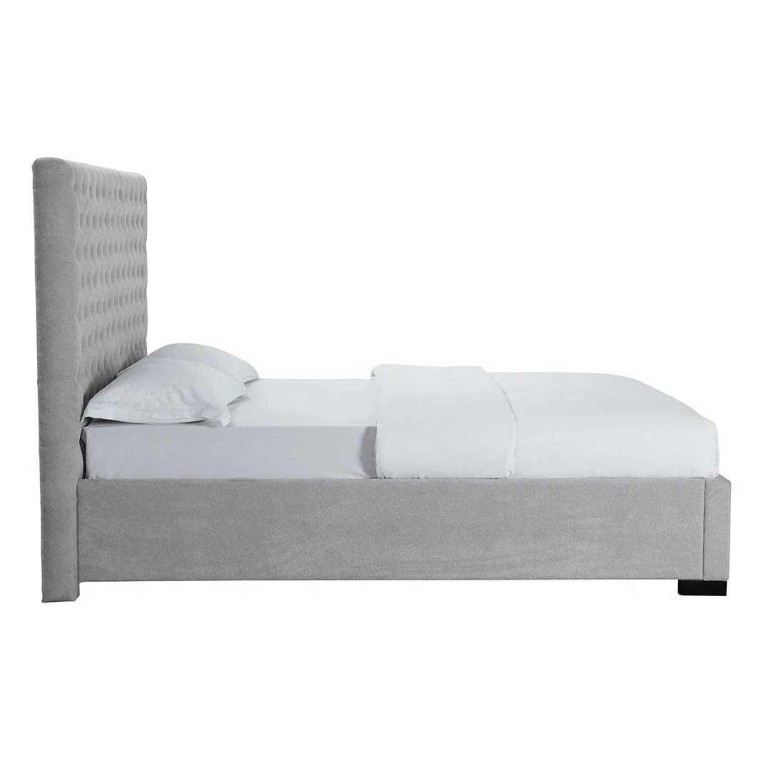 Cavendish Upholstered Bed Frame Grey - Image 3