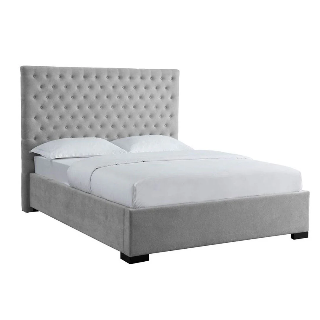 Cavendish Upholstered Bed Frame Grey - Image 5