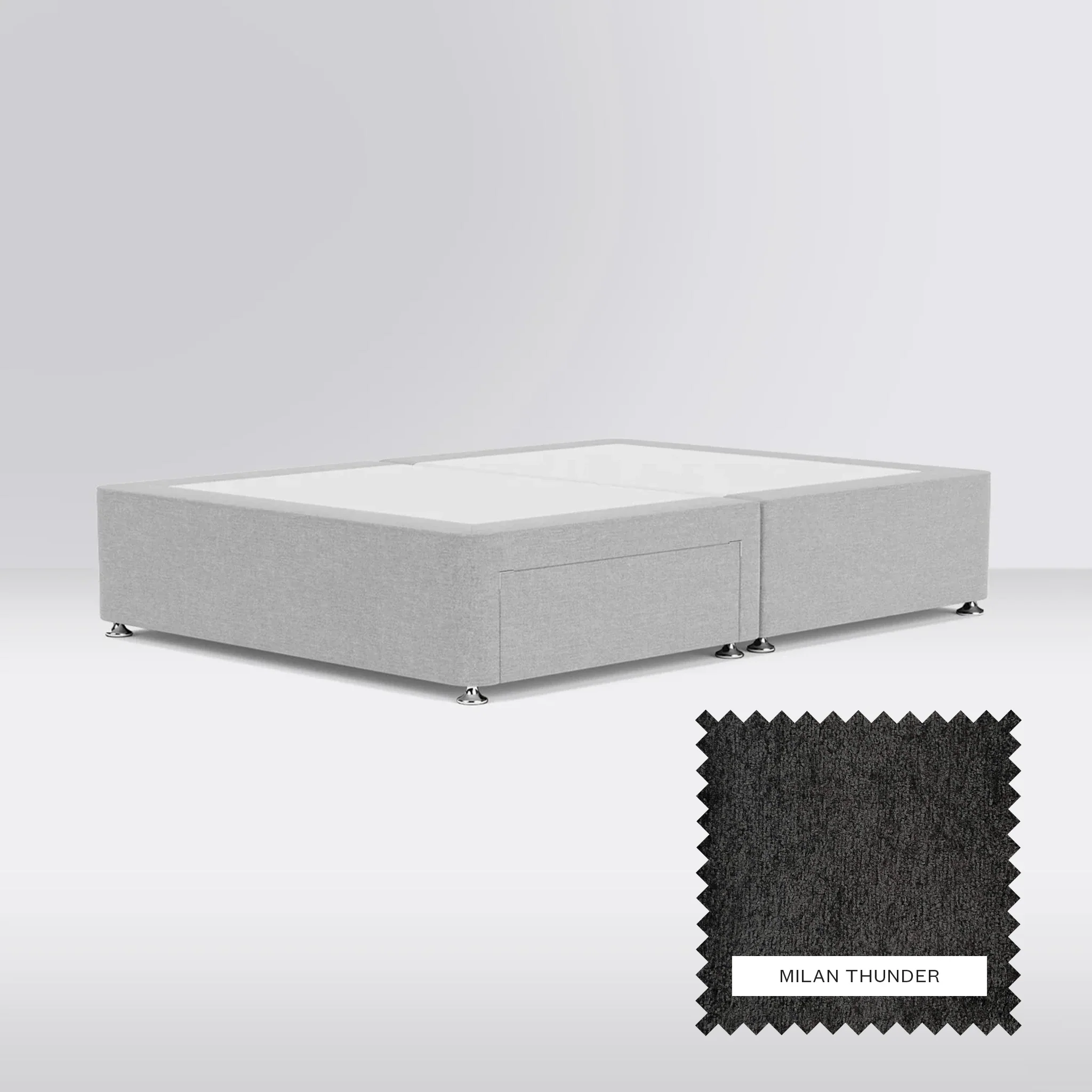 Classic Divan Base - 2 Drawer - Image 3