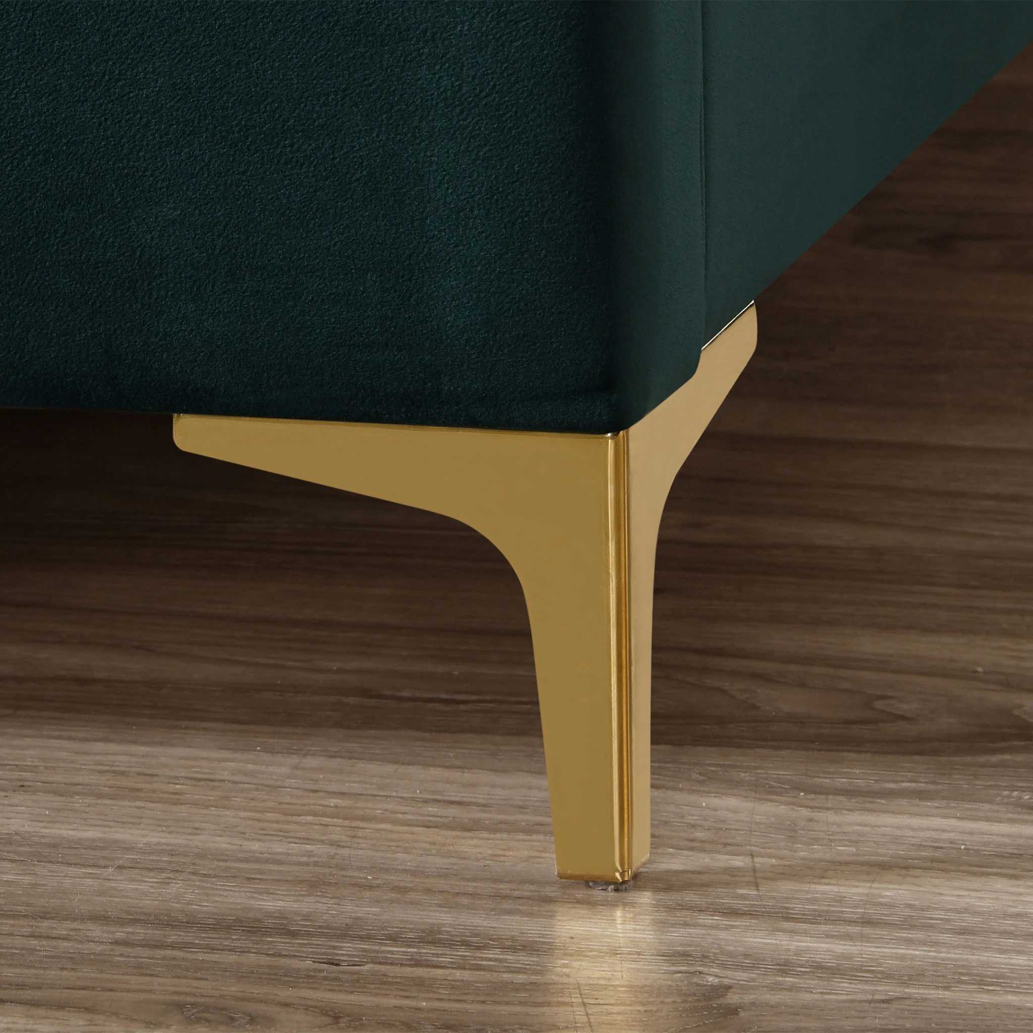 Clover Bed Green Velvet - Image 4