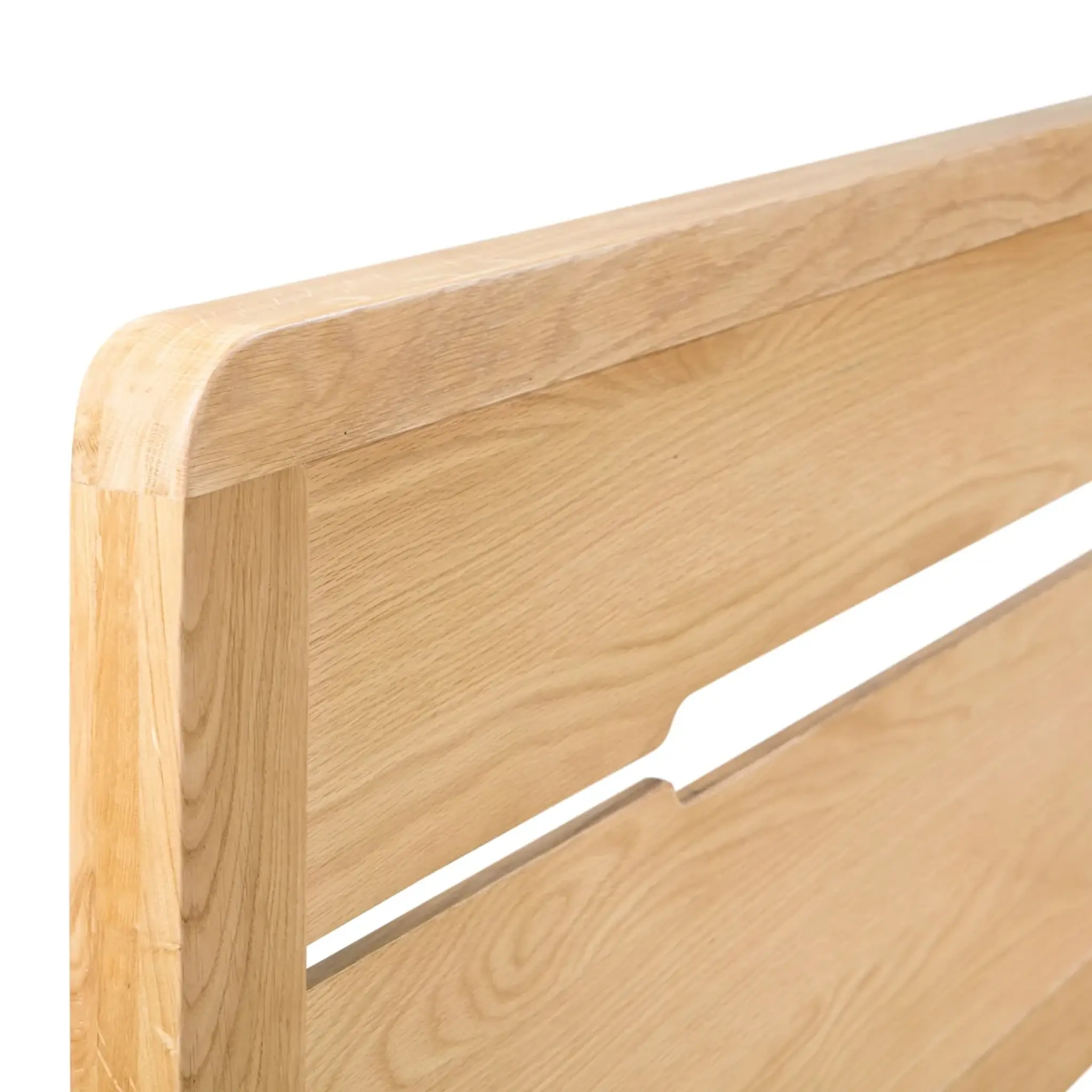 Curve Oak Bed - Image 2