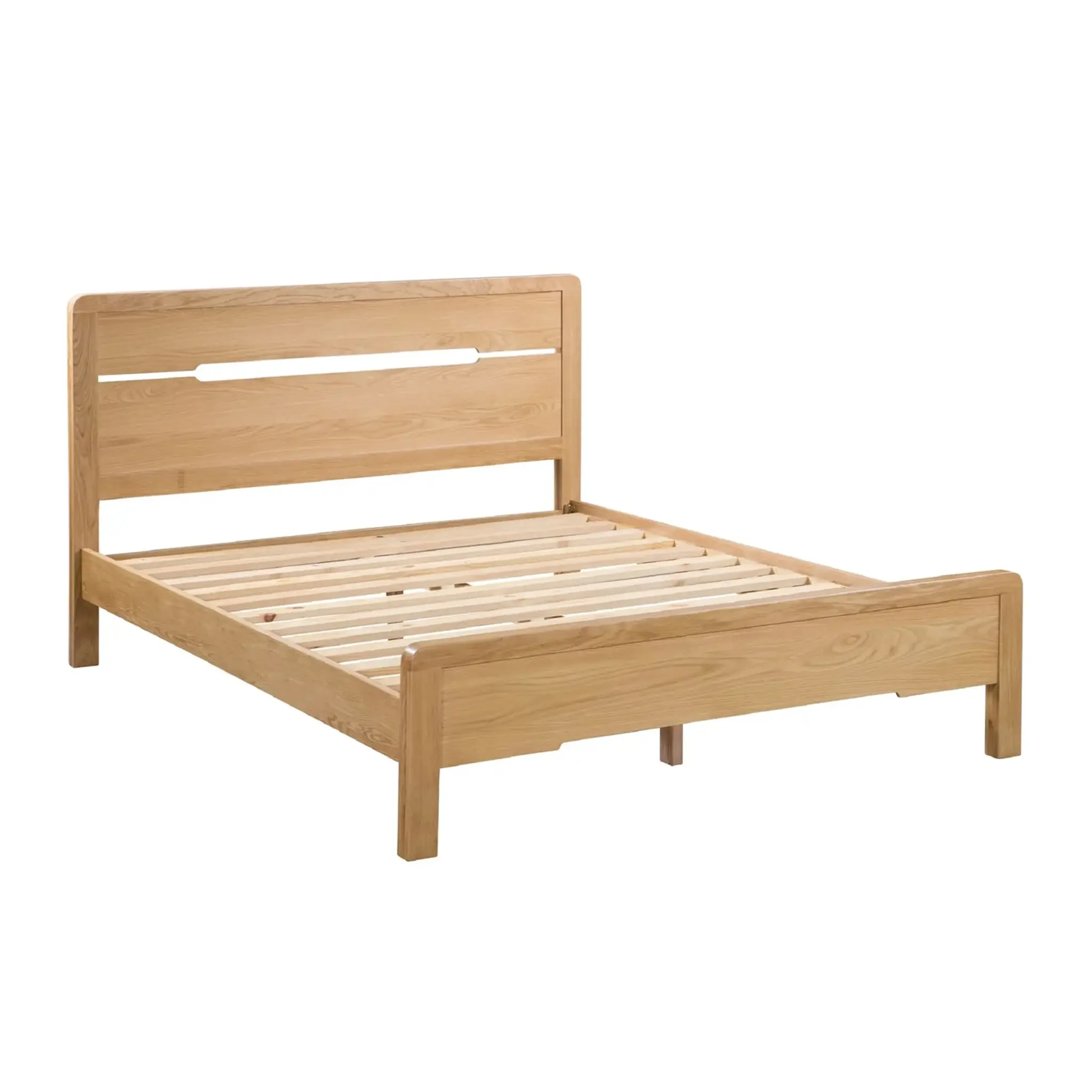 Curve Oak Bed - Image 4