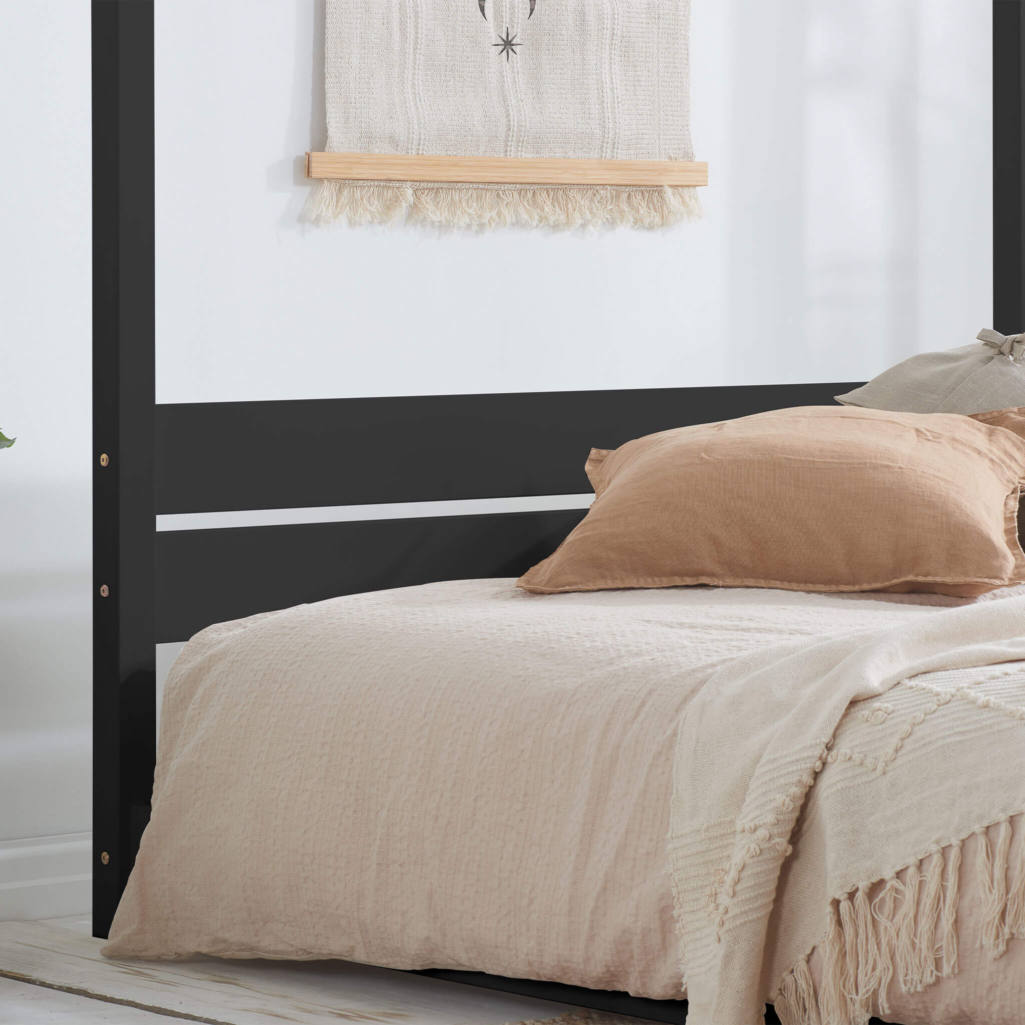 Darwin Four Poster Bed Black - Image 3