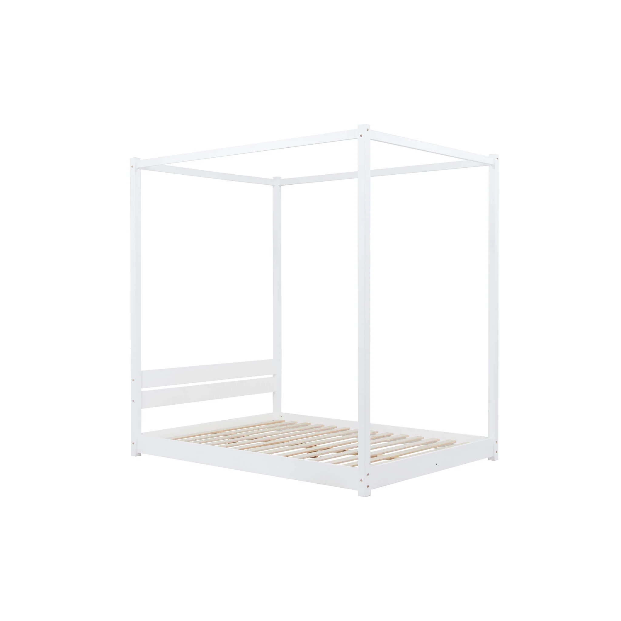 Darwin Four Poster Bed White - Image 4