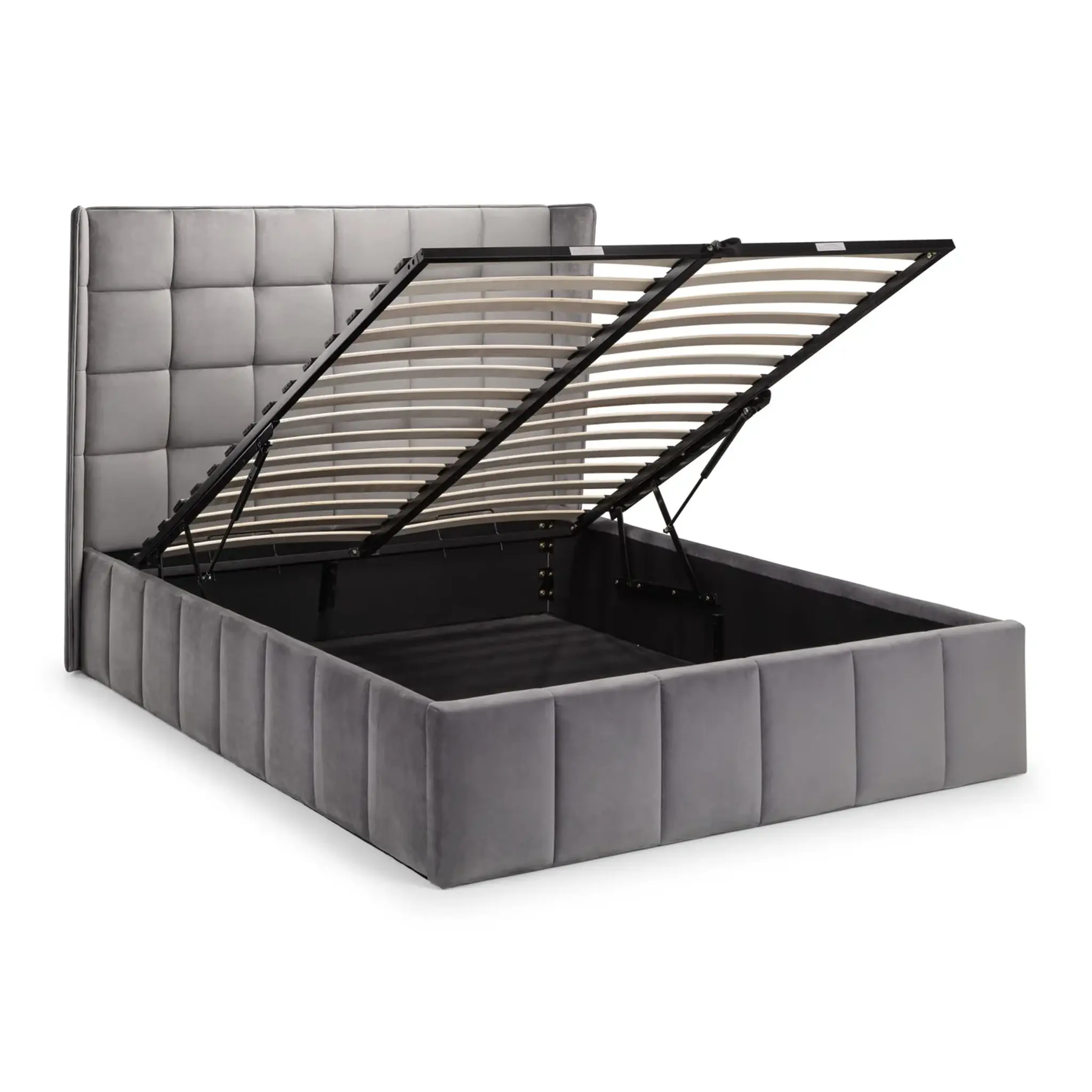 Gatsby Ottoman Bed Grey - Image 5