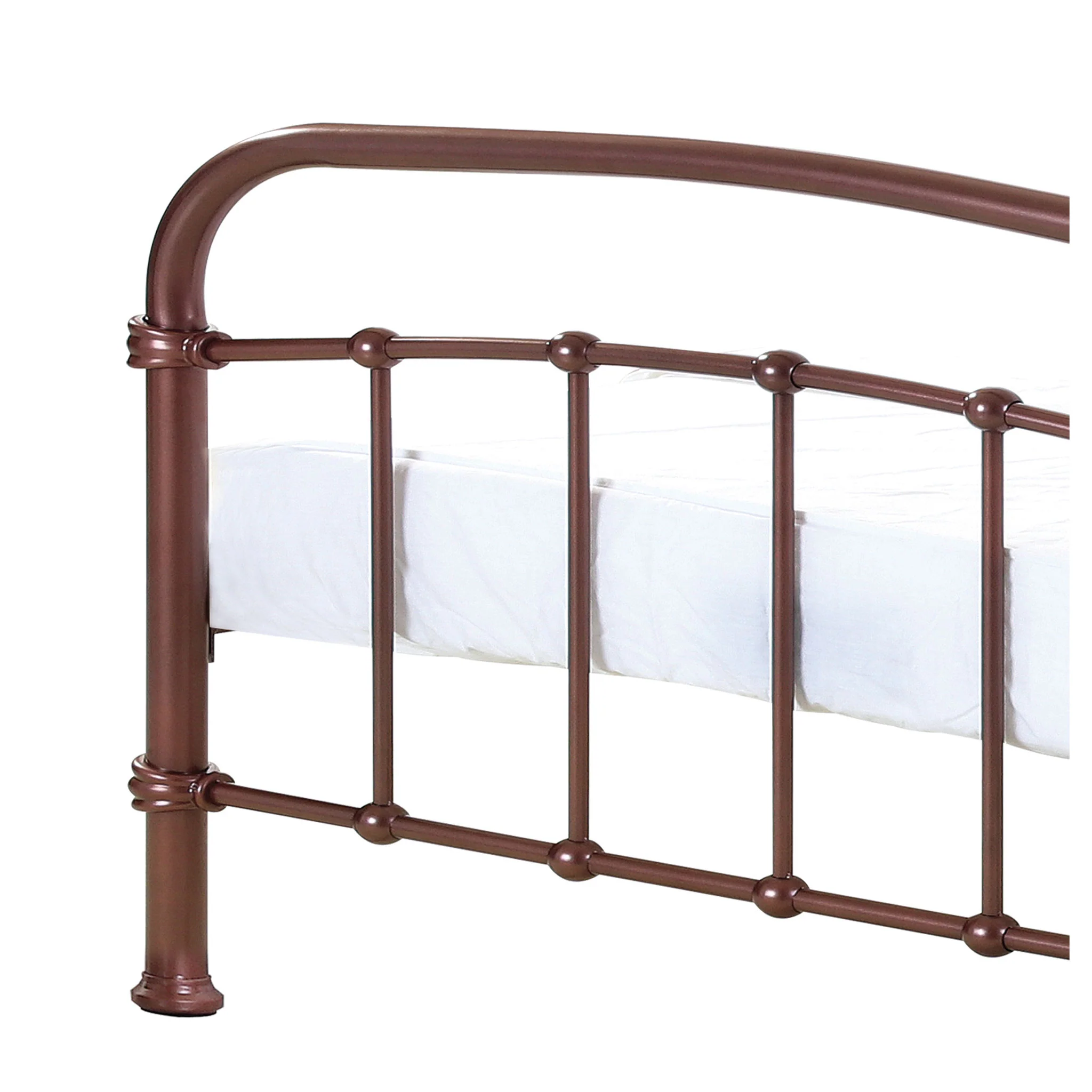 Halston Metal Bed Frame Copper - Image 3