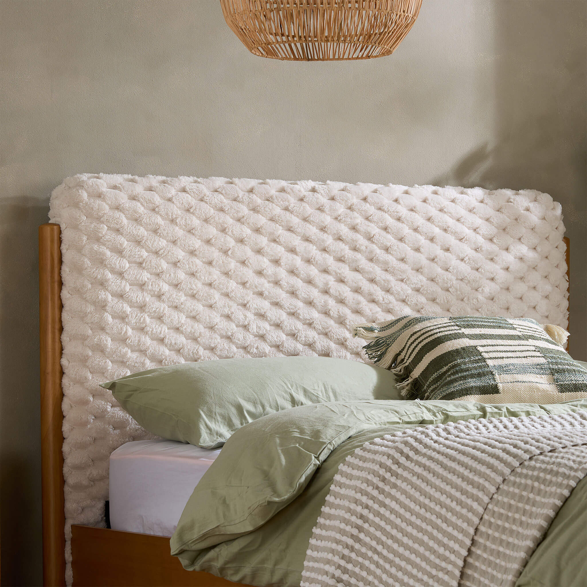 Hatti Wooden Bed - Image 2