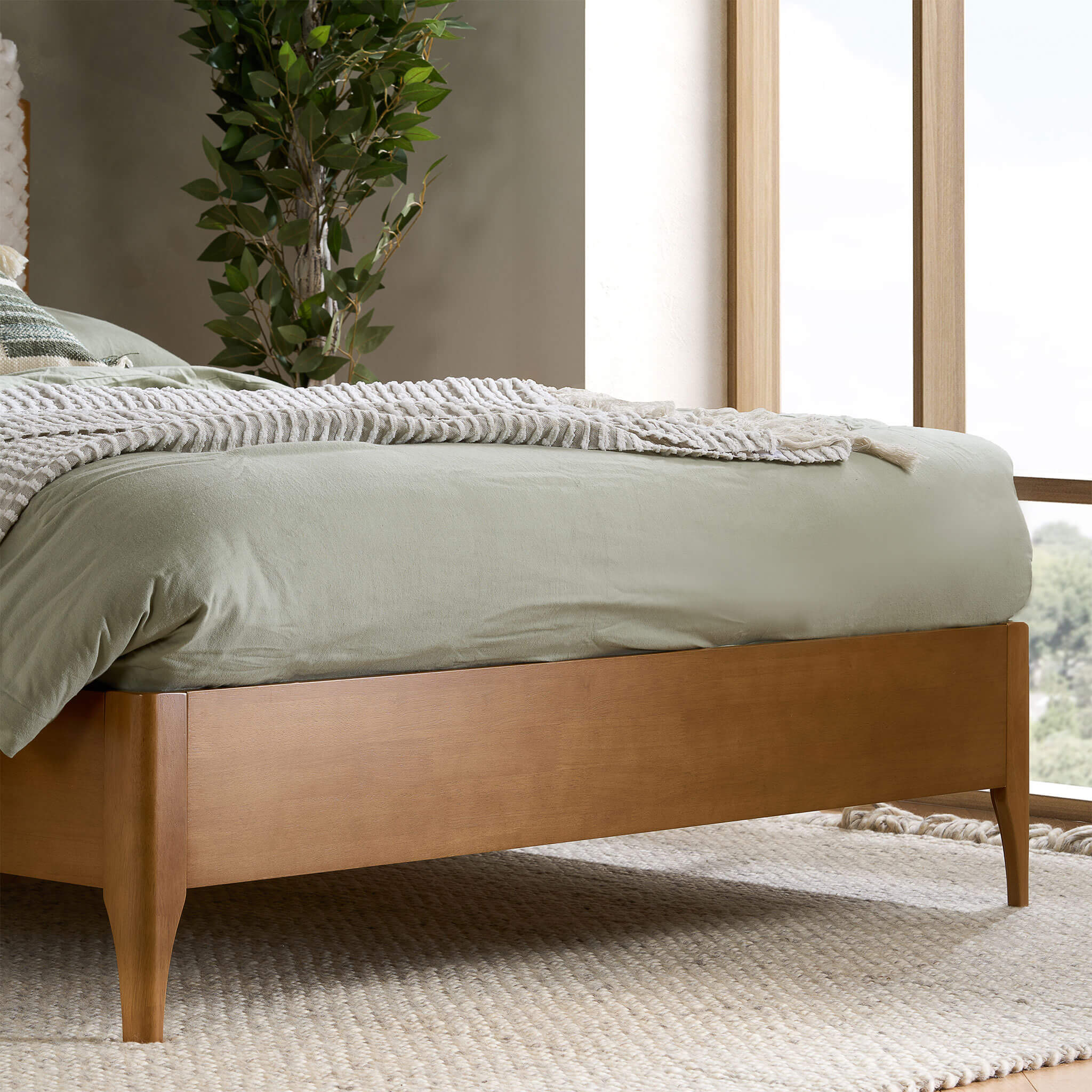 Hatti Wooden Bed - Image 5