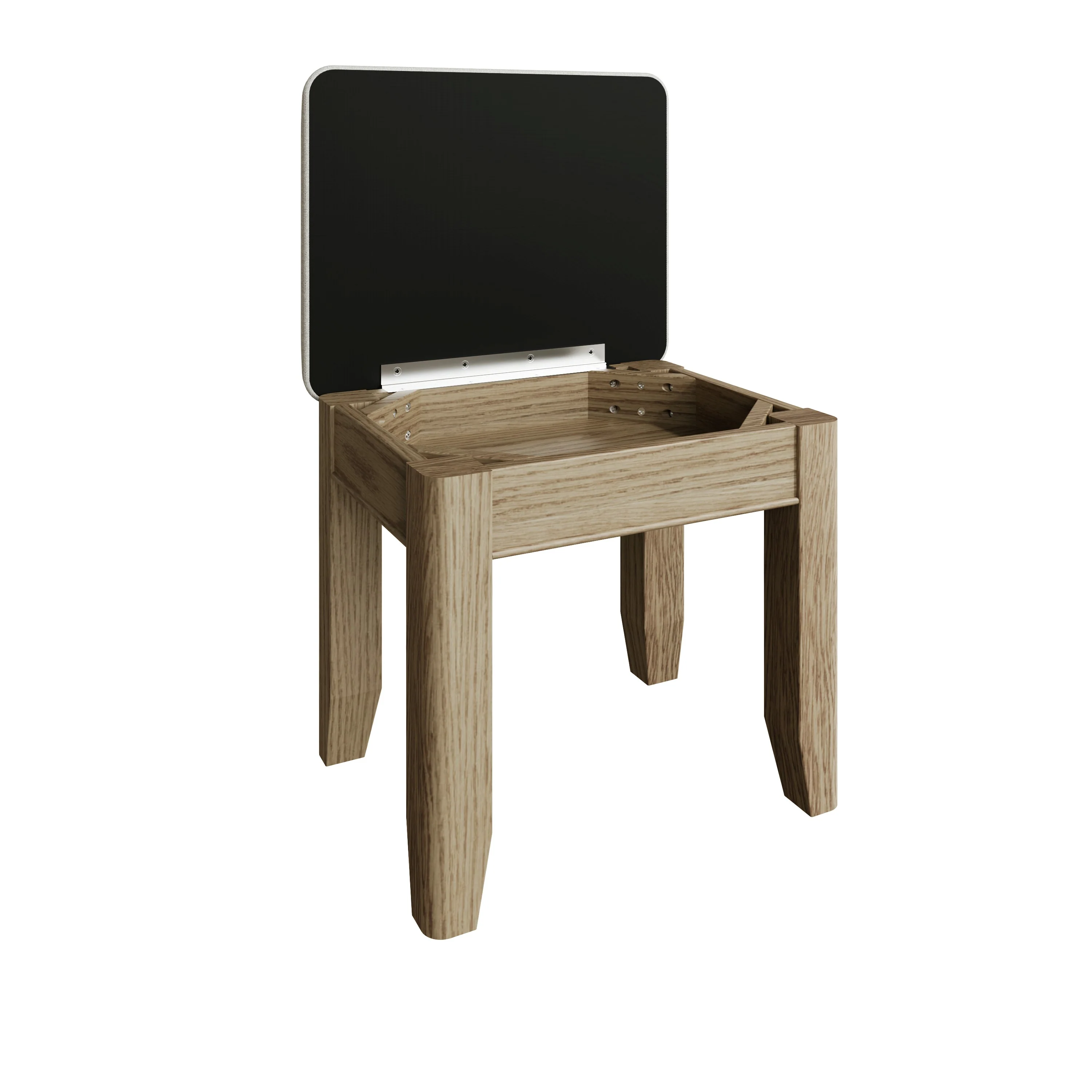 Hatton Oak Stool - Image 2