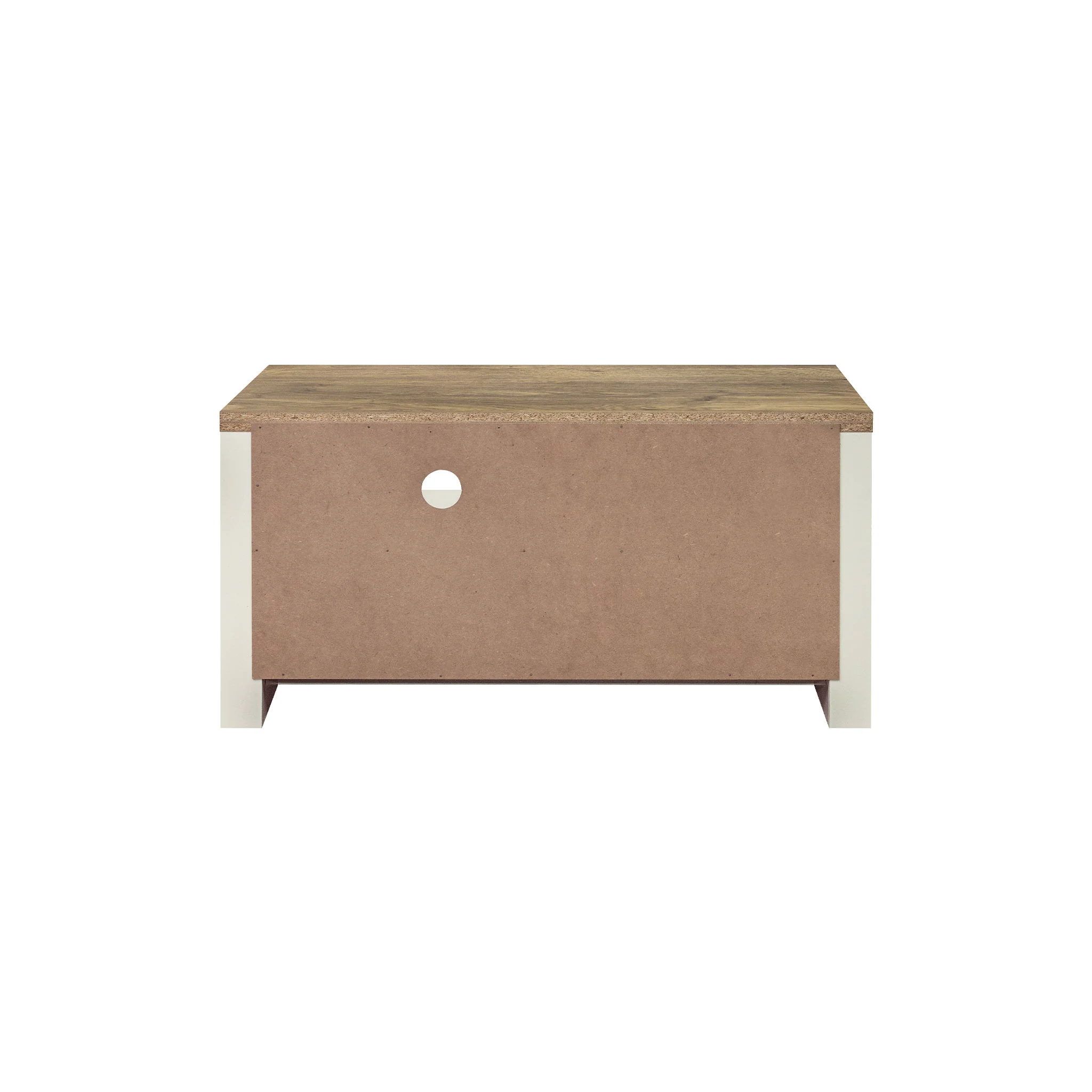 Highgate Cream & Oak Small TV Unit - Image 4