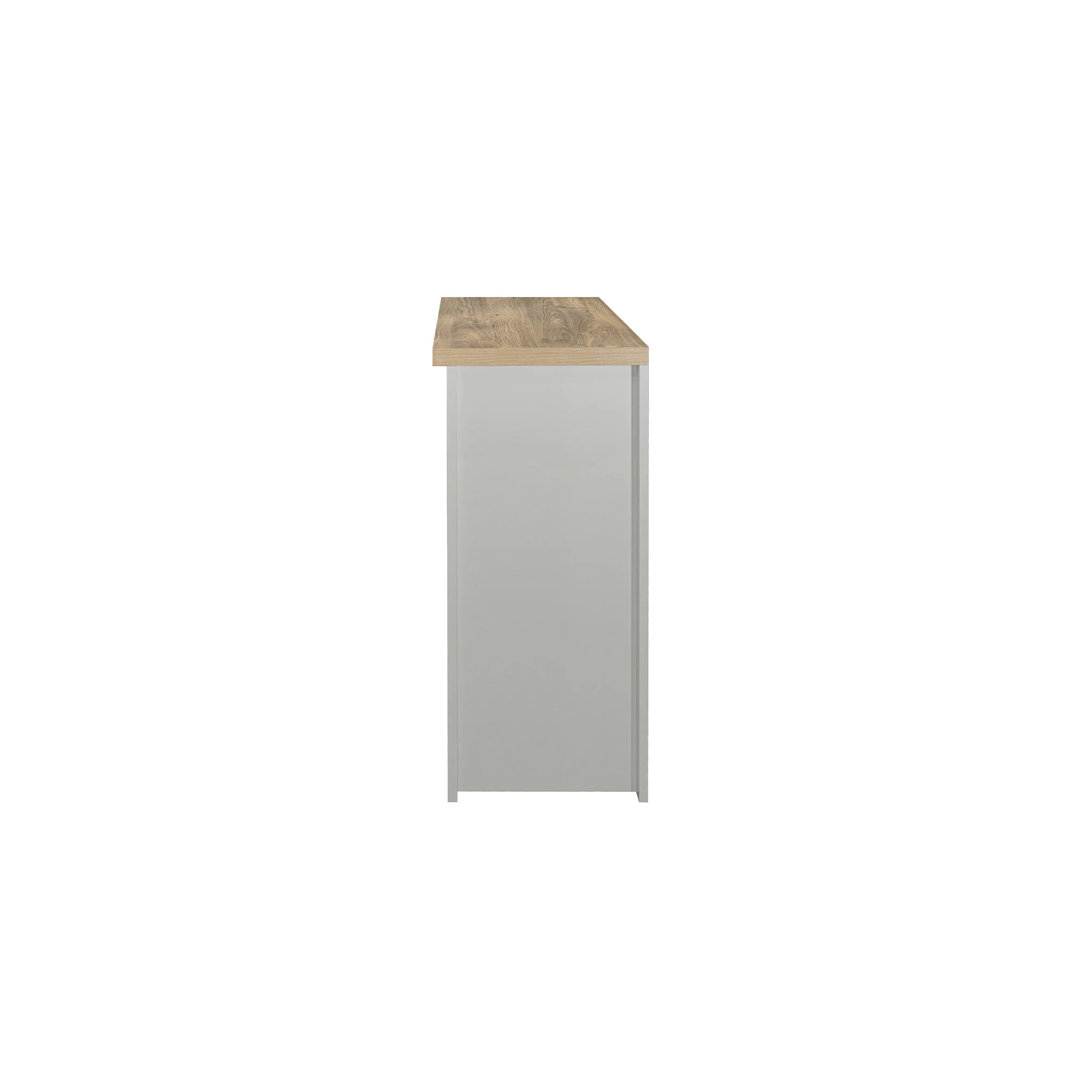 Highgate Grey & Oak 2 Drawer Console Table - Image 5