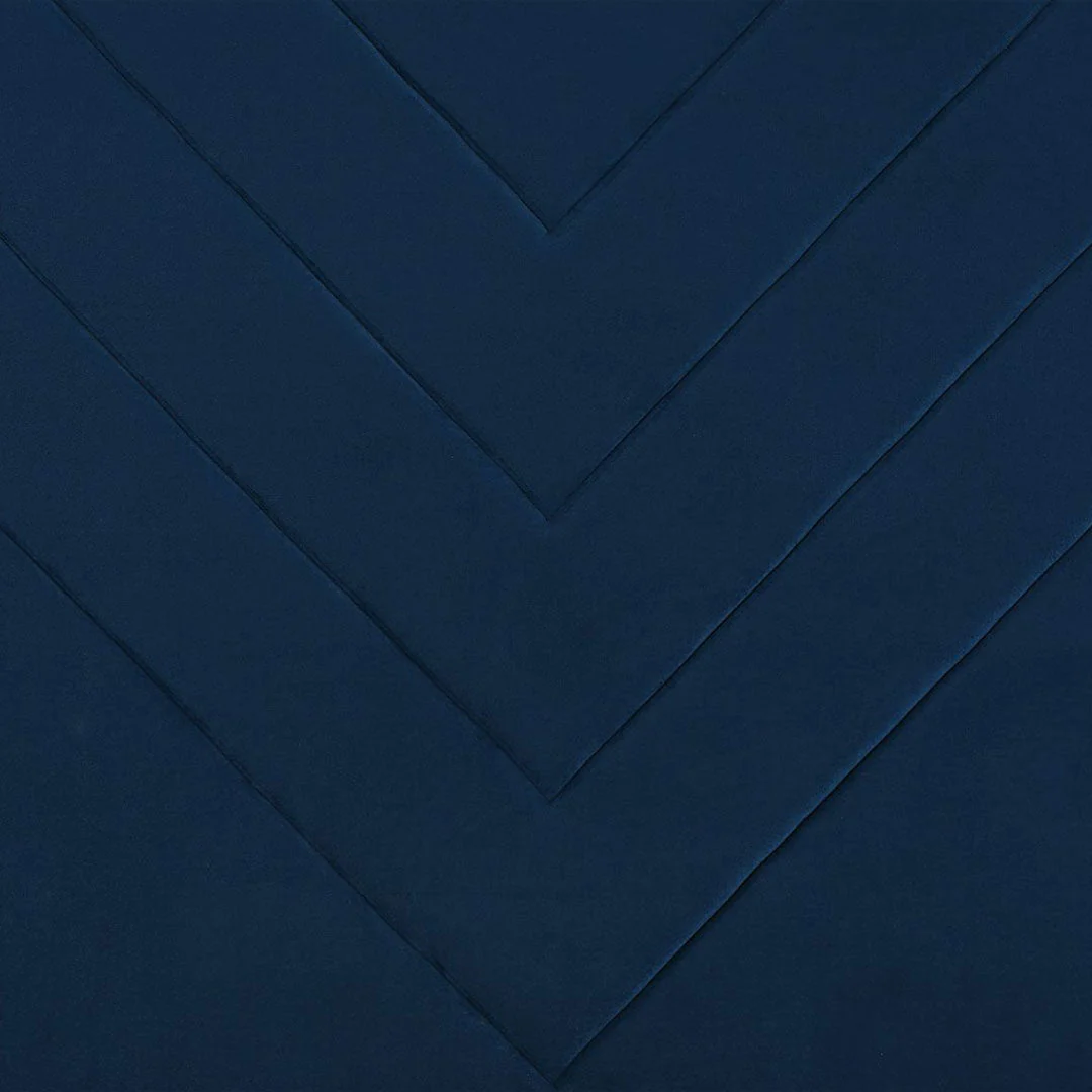 Islington Upholstered Bed Frame Blue - Image 3