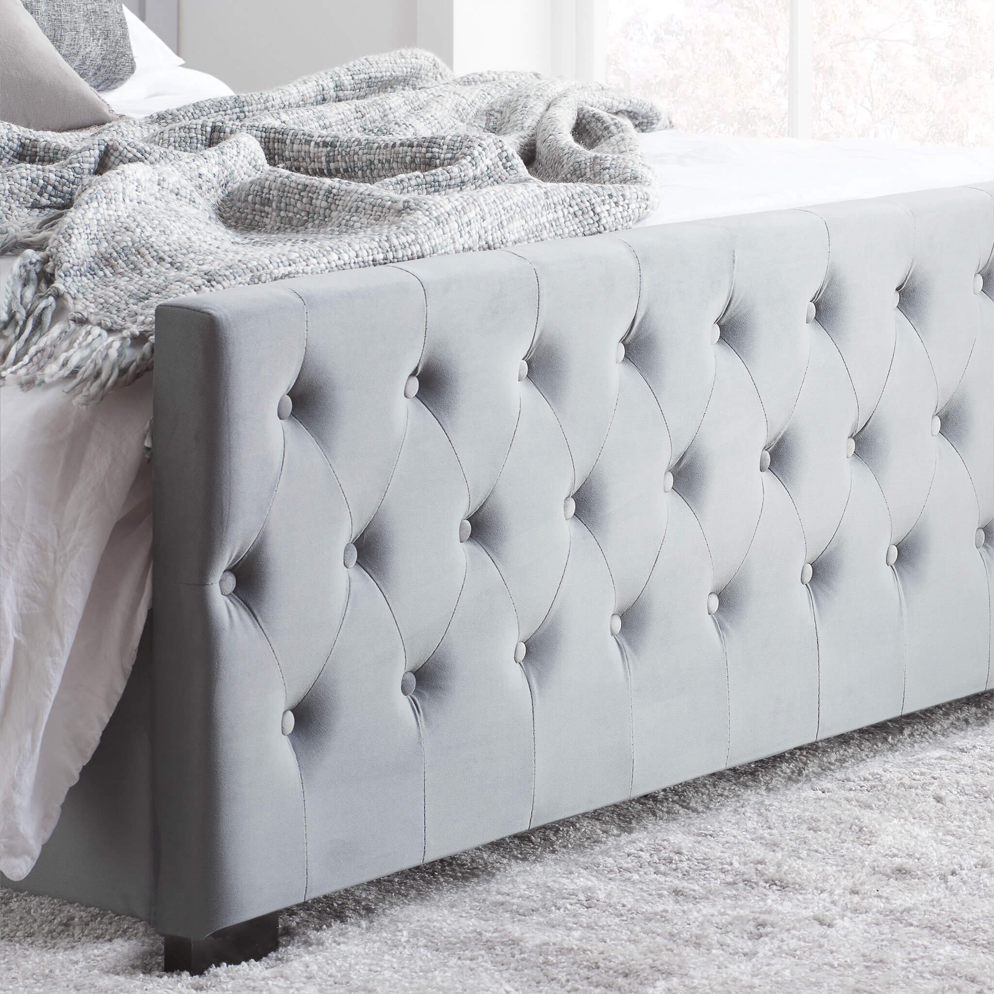 Marquis Grey Bed - Image 4