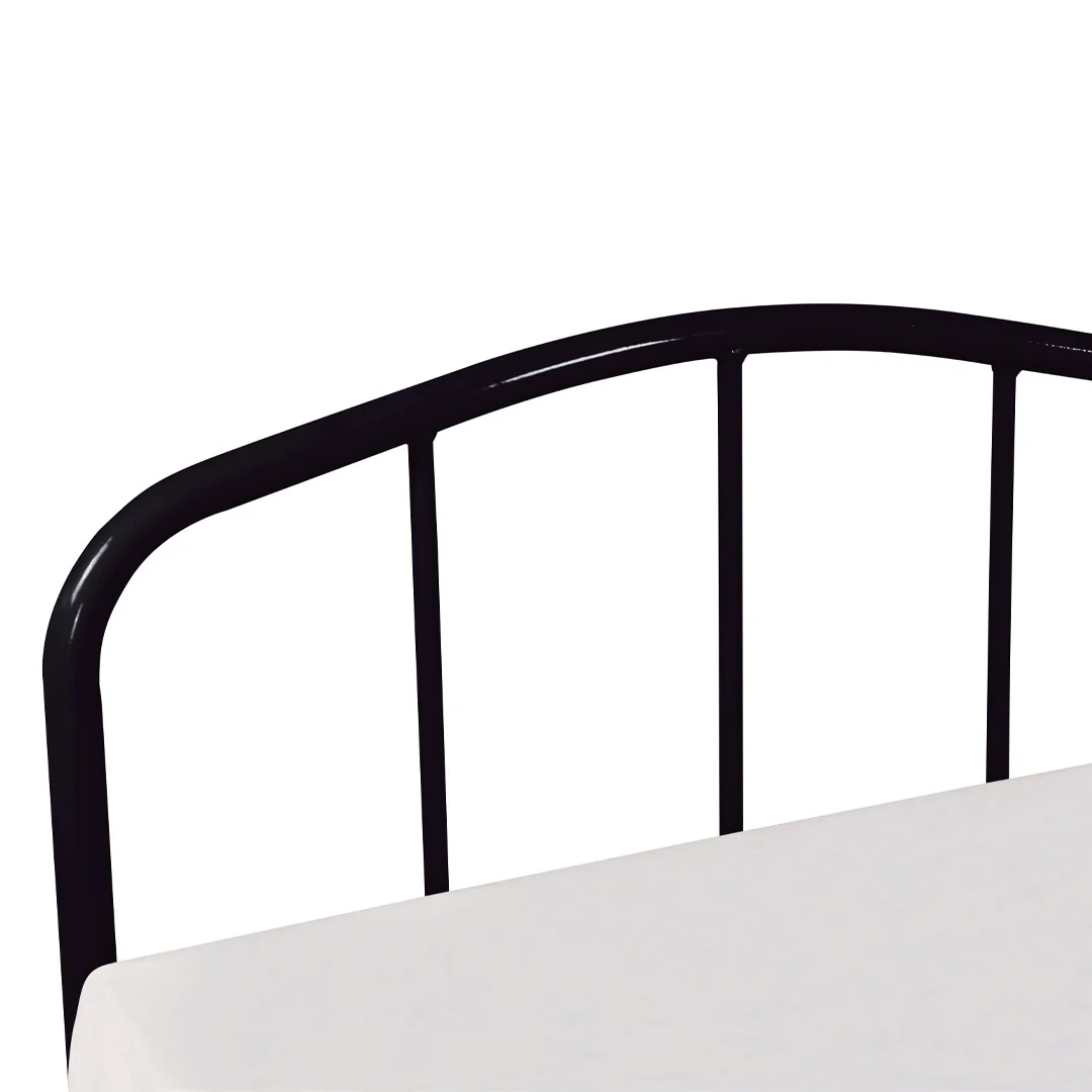 Milton Metal Bed Frame Black - Image 3