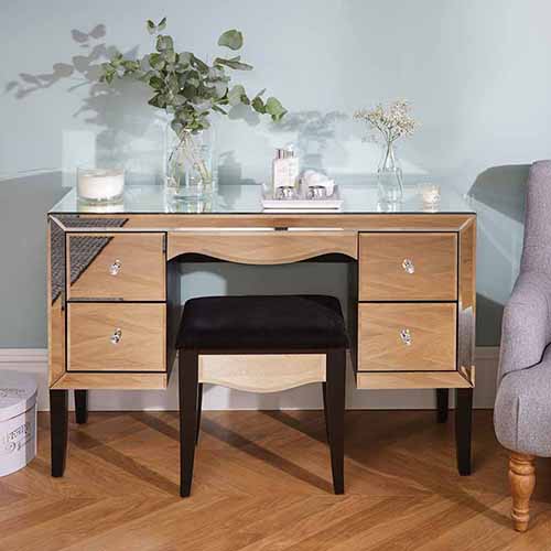 Palermo 4 Drawer Dressing Table - Image 2