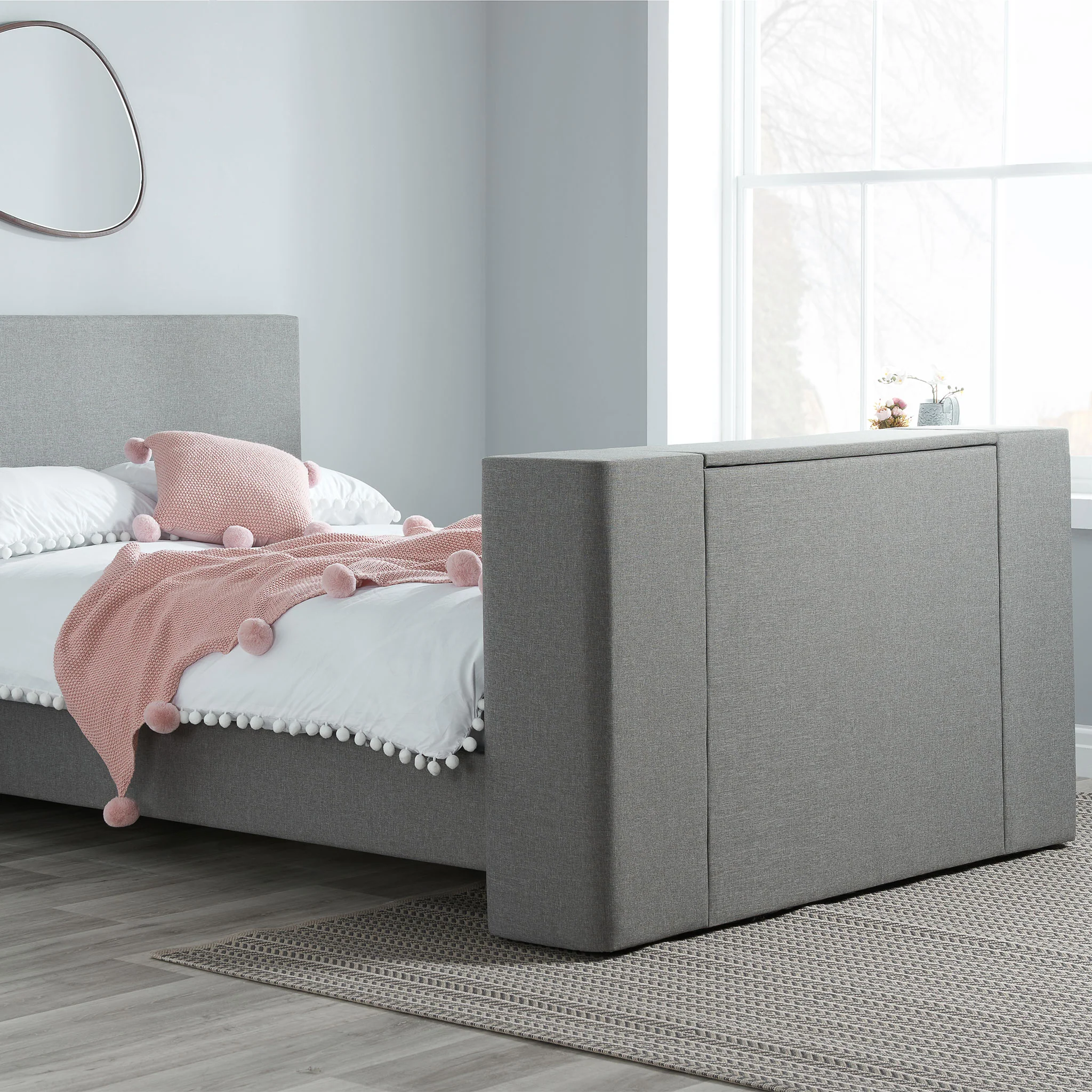 Plaza Grey TV Bed - Image 5