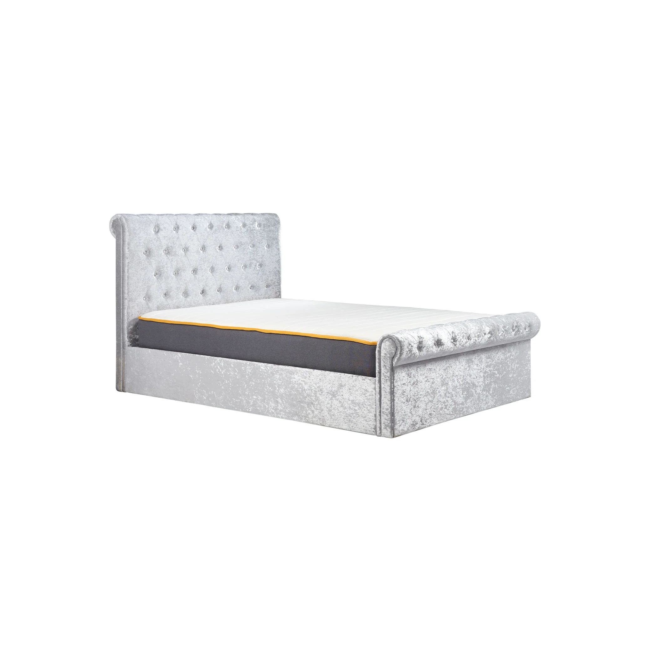 Sienna Grey Fabric Bed - Image 5