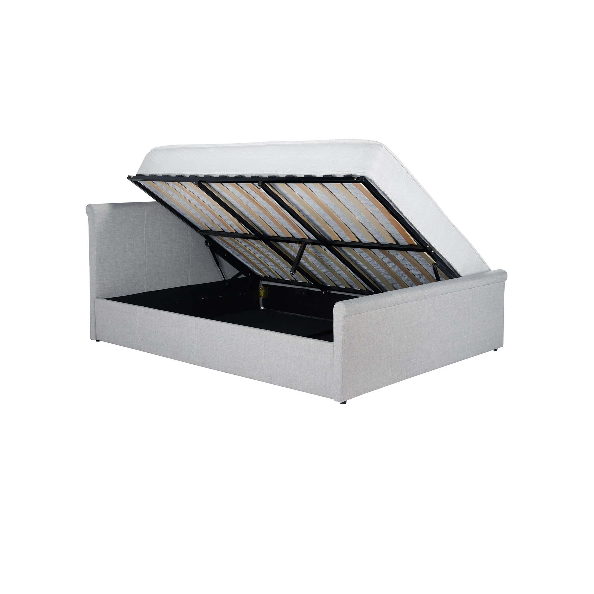 Stratus Grey Side Ottoman Bed - Image 4