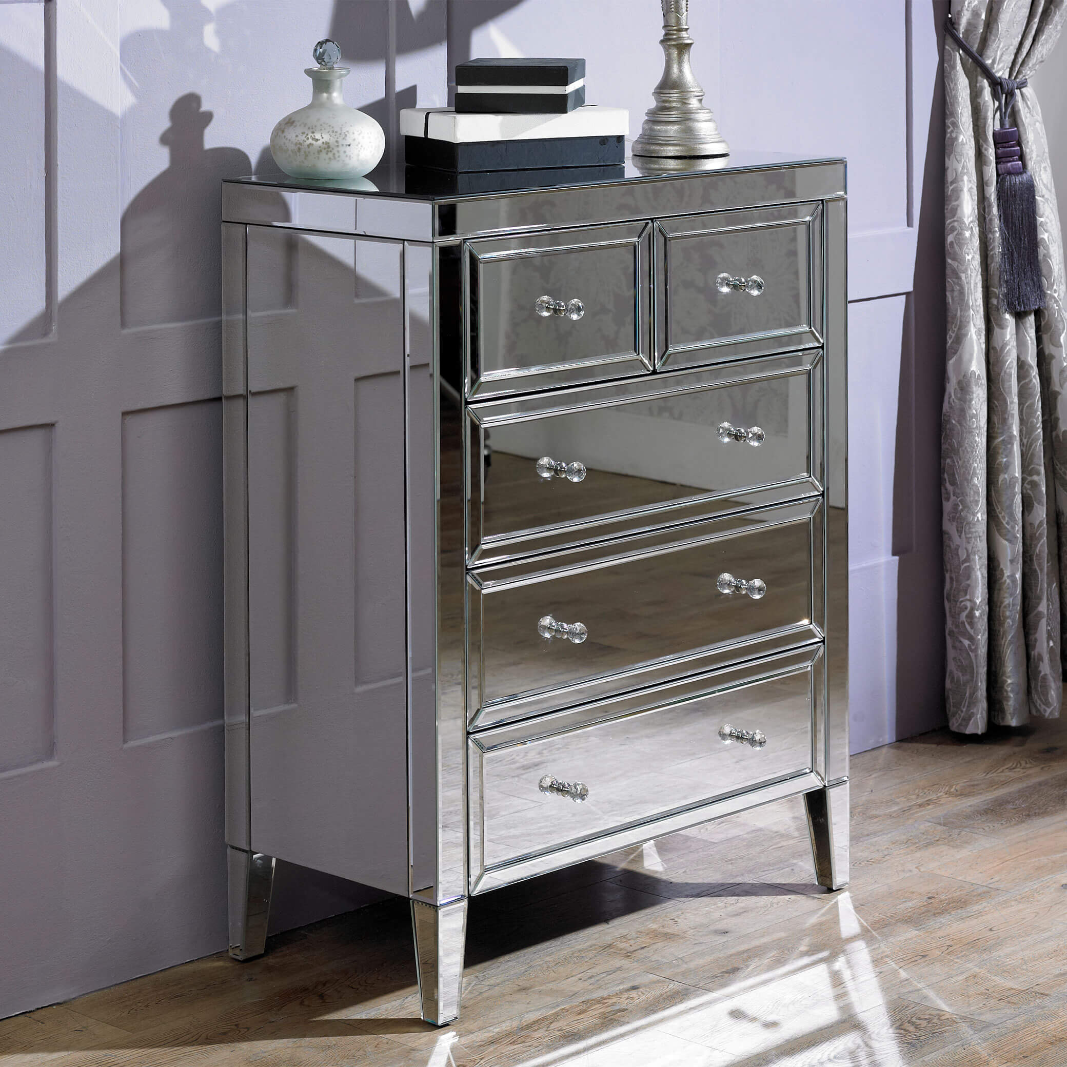 Valencia Mirrored 3 + 2 Chest - Image 2