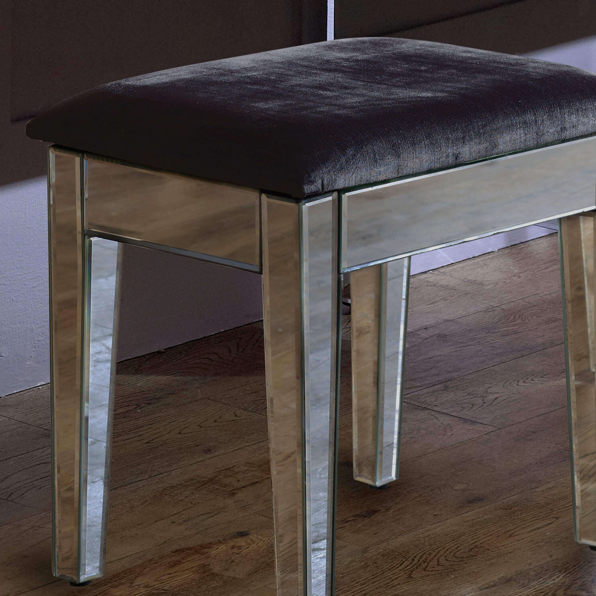 Valencia Mirrored Stool - Image 2