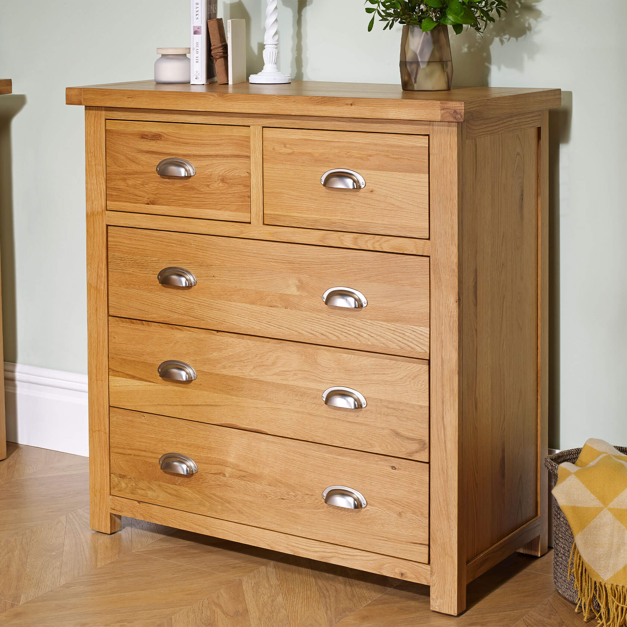 Woburn Oak 3 + 2 Chest